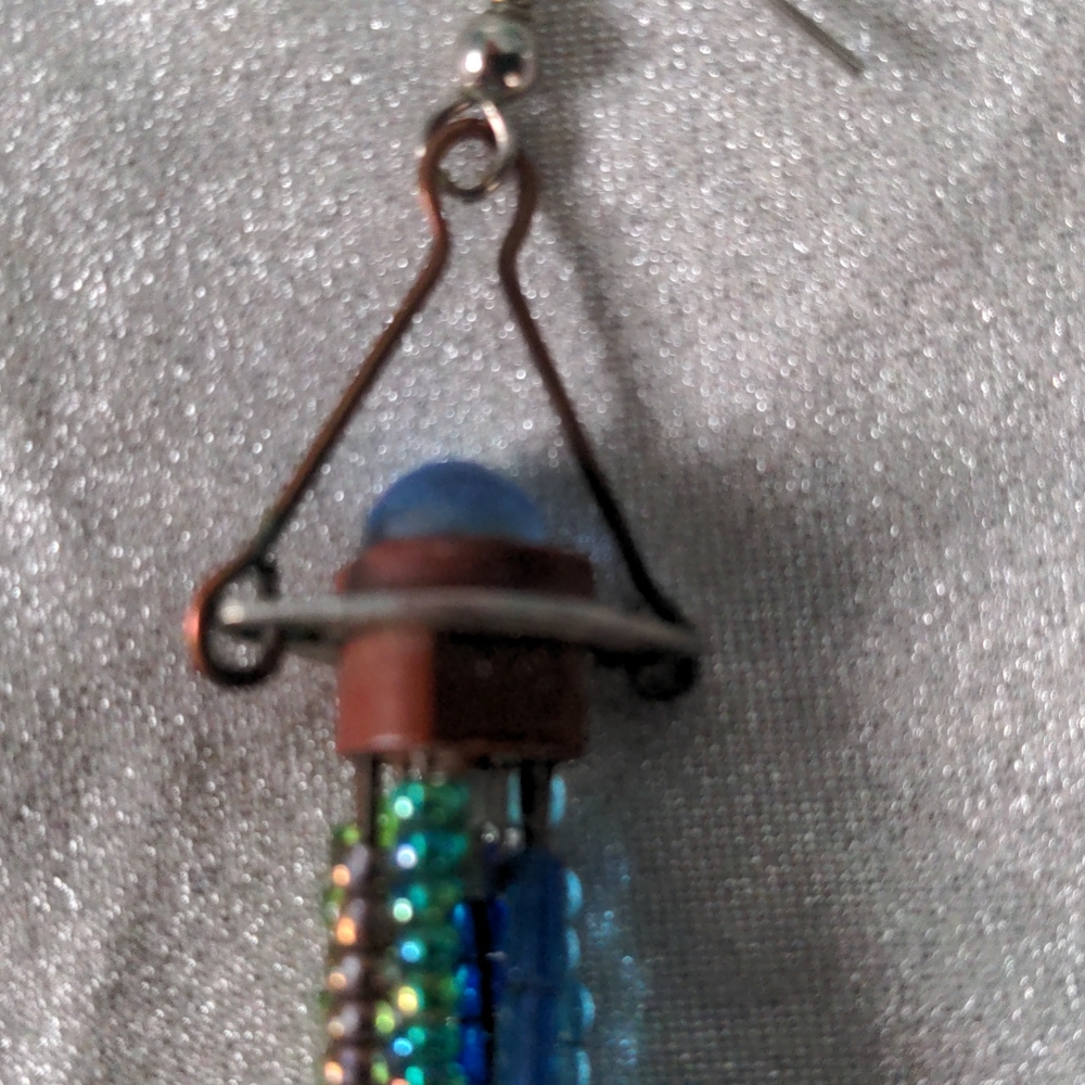 Boho earrings - Picture 4 of 5